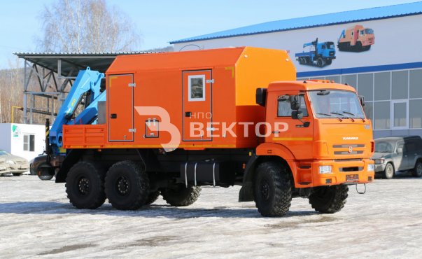 АРОК КАМАЗ-43118 КМУ ИМ-95 (комплектация АОП2М)