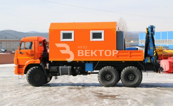 АРОК КАМАЗ-43118 КМУ ИМ-95 (комплектация АОП2М)