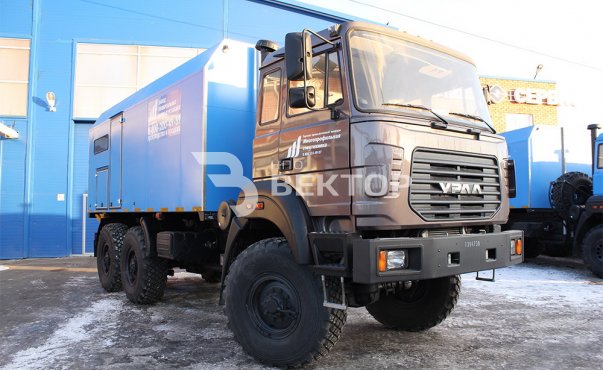 PPUA-1600/100 on Ural-4320 chassis (UNISTEAM)