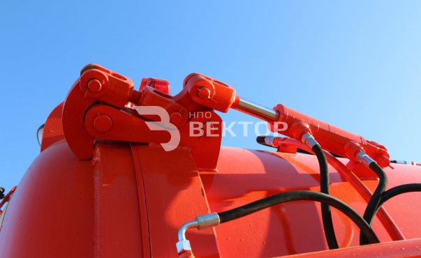 Гидравлическая система запирания дна МВ-15 КАМАЗ-65115