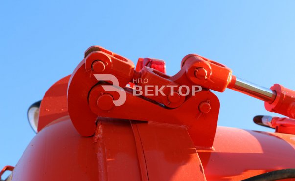 Гидравлическая система запирания дна МВ-15 КАМАЗ-65115