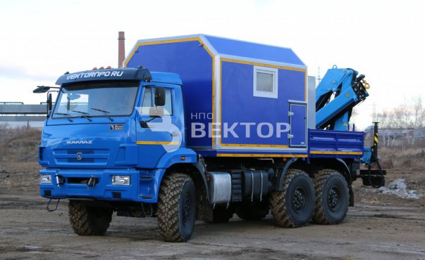 АНРВ КАМАЗ-43118М с КМУ ИМ-95 модель 2018 г.