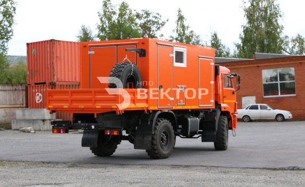 ПАРМ КАМАЗ-43502 (с открытой грузовой площадкой)